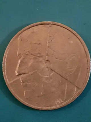 5 Franchi Belgio 1986