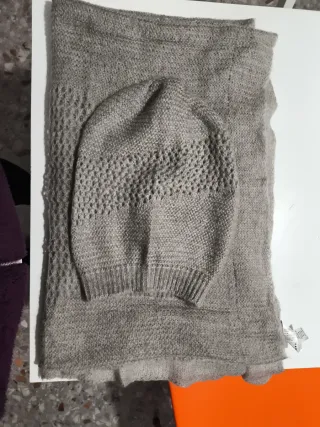 Sciarpone stola e cappello