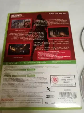 Xbox 360 Castlevania Lords of Shadow Collection