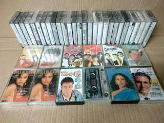 Lote 40 Cintas Cassette Música Flamenca