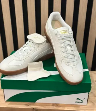 Zapatillas Puma Beige y Marrón