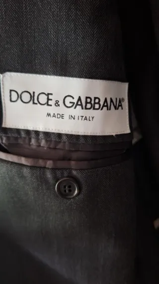 Traje Hombre Dolce & Gabbana lana 100%.
