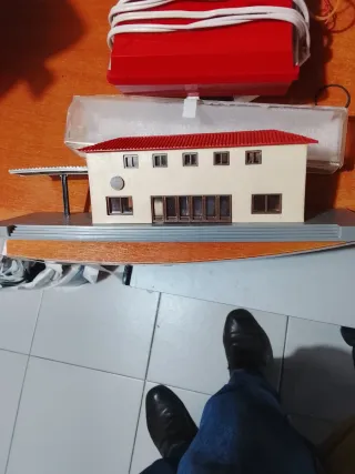 Lote Vías y Accesorios Tren Eléctrico escala n