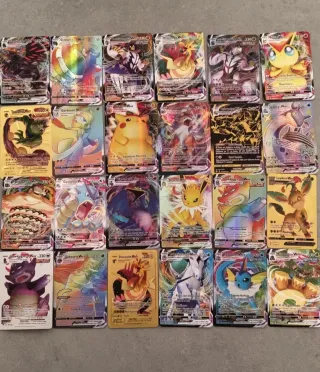 24 Cartas Pokémon Vmax
