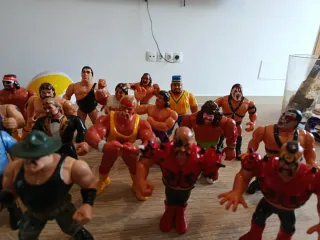 18 Figuras WWF 1990 Originales