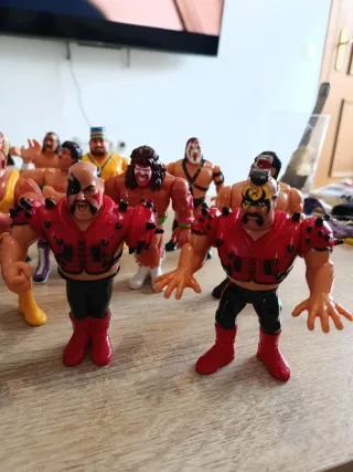 18 Figuras WWF 1990 Originales
