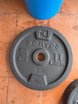 Disco de pesas Domyos 5 kg