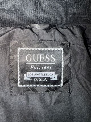 Chaquetón Guess Negro Talla M