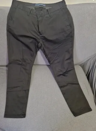 Pantalón Zara Negro Hombre talla W34 ES44