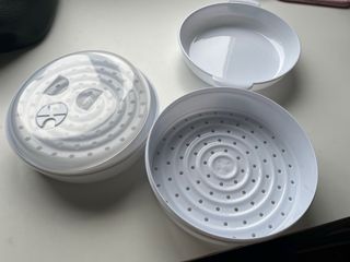 Vaporera Microondas 2 Capas