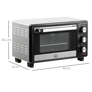 Horno Eléctrico Portátil 16L 1400W
