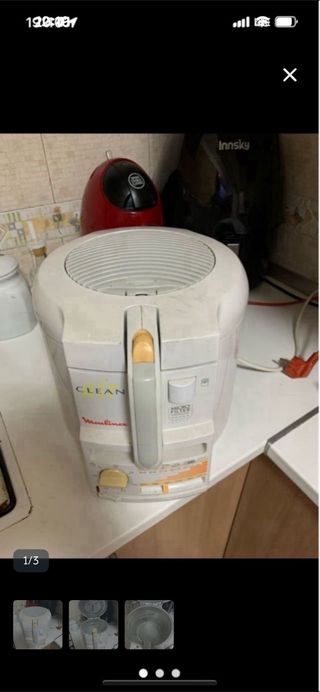 Freidora Moulinex Clean XXL