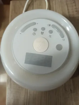 Despertador con luz para dormir