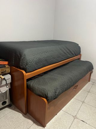 Cama nido con canapé