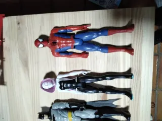 Pack 4 Figuras Superhéroes