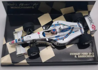 STEWART FORD SF-2 R. BARRICHELLO 1:43 MINICHAMPS