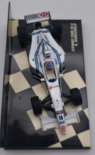 STEWART FORD SF-2 R. BARRICHELLO 1:43 MINICHAMPS