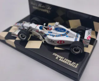 STEWART FORD SF-2 R. BARRICHELLO 1:43 MINICHAMPS