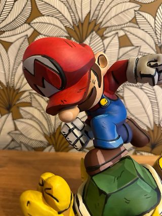 Figura Mario Bros con Koopa Troopa