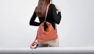 Borsa Pelle Sintetica Spalla Zainetto Tracolla