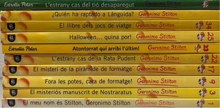 Llibres de Geronimo Stilton.