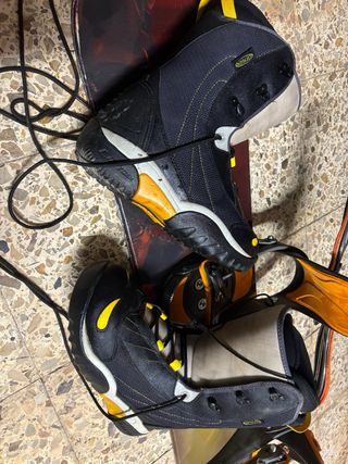 Tavola Snowboard OXYGEN 150 cm + Fissaggi + Scarponi