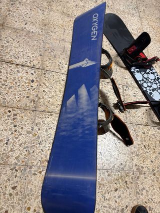 Tavola Snowboard OXYGEN 150 cm + Fissaggi + Scarponi