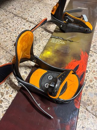 Tavola Snowboard OXYGEN 150 cm + Fissaggi + Scarponi