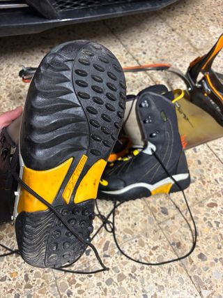 Tavola Snowboard OXYGEN 150 cm + Fissaggi + Scarponi