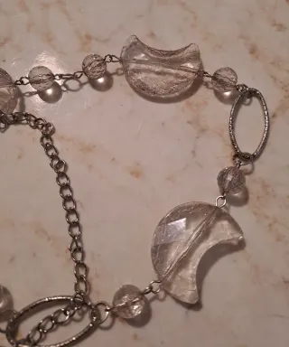 Set 3 Collane Lunghe Argento