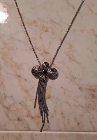 Set 3 Collane Lunghe Argento