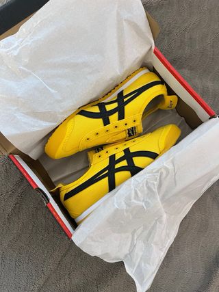 Onitsuka Tiger Slip-on Amarillas Talla 38