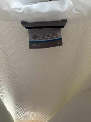 Chaqueta Impermeable Columbia Hikebound II Blanca