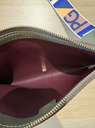 Bolso Purificación García verde multicolor