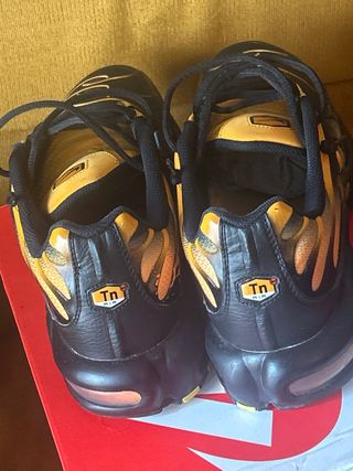 Nike TN Air Max Negro y Dorado