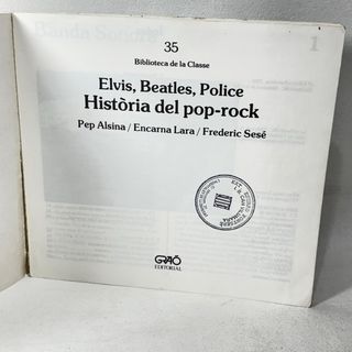 Libro Historia del Rock - BC 35 - Catalán