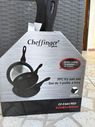 Set 3 Padelle Cheffinger