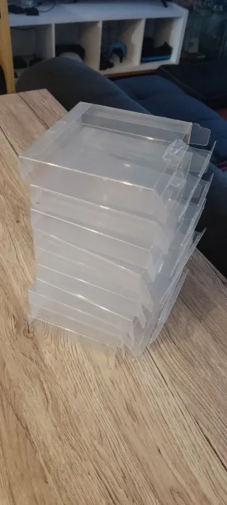 10 Fundas PET Cajas Juegos Game Boy