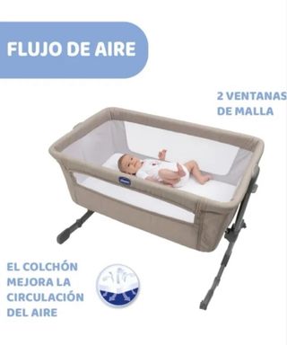Cuna colecho Chicco Next2Me Essential Beige