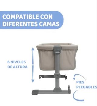 Cuna colecho Chicco Next2Me Essential Beige