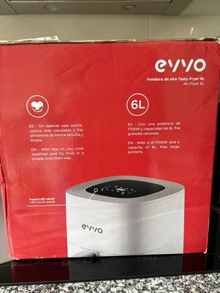 Freidora de aire Evvo Tasty Fryer 6L