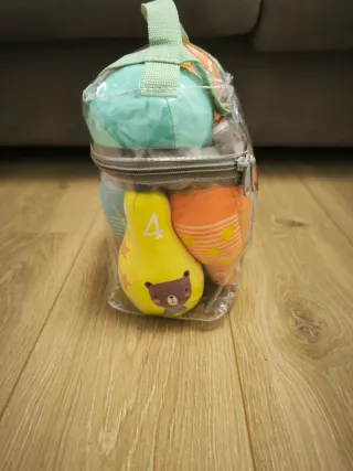 Juego Bolos Niños Animales y Números