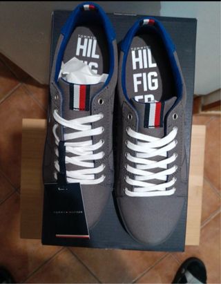 Scarpe uomo Tommy Hilfiger grigie taglia 39