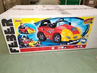 Coche Eléctrico Infantil Feber Mickey Hot Rod 6V