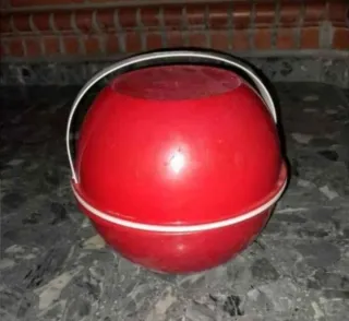 Set de picnic plástico rojo