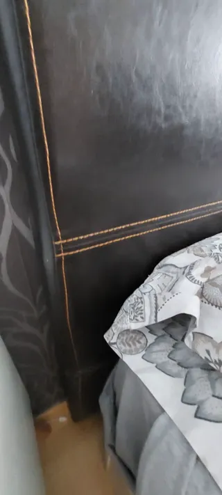 Cabecero Cama 150cm marrón  chocolate