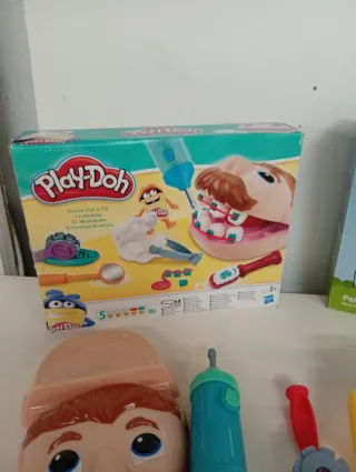 Lote Play-Doh y Juguetes Plastilina