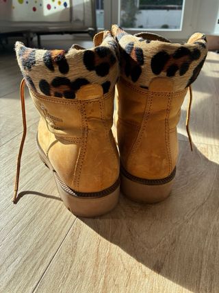 Botas Panama Jack estampado leopardo