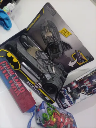 Lotto Batman & Avengers - Batmobile e Capitan Amer