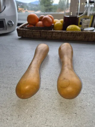 Claves de madera de haya hechas a mano 25cm